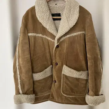 Sears 웨스턴 자켓 L 베이지 보아