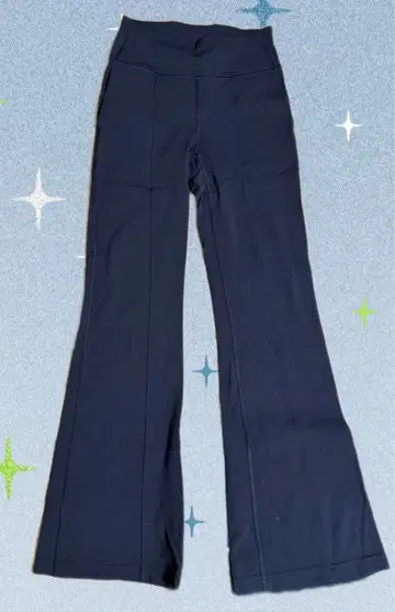 룰루레몬 하이라이즈 플레어 팬츠 6 M