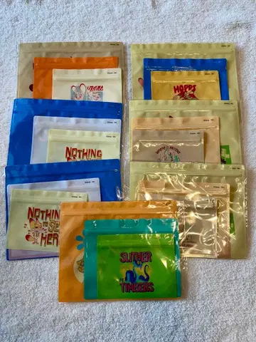 Happy 복권 주토피아 J상 지퍼 백 세트 5종 7개 세트