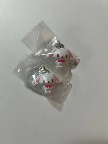 산리오 캐릭터즈 메지루시 액세서리 시로우스 2점