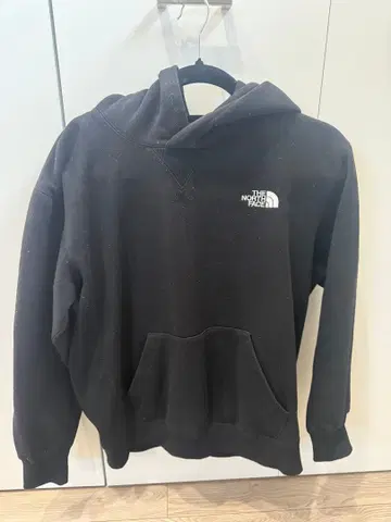 THE NORTH FACE 블랙 후드티