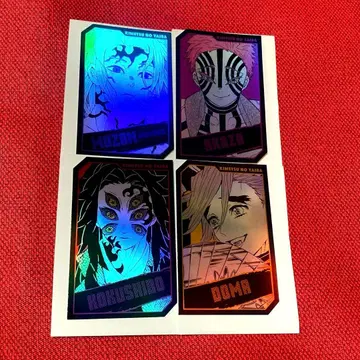 귀멸의 칼날 홀로 카드 컬렉션 코쿠시보, 도우마, 아카자, 무잔