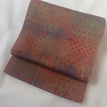 전통 사라사 패턴 캐주얼 오비