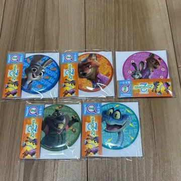 [ I상 캔 거울 x 총 5종 세트 ] 주토피아2 해피 복권