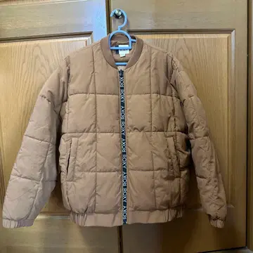 ROXY 퀼팅 봄버 자켓 M 브라운