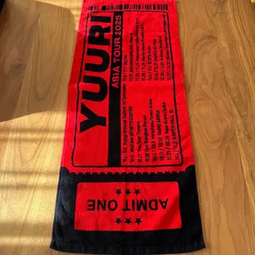 YUURI ASIA TOUR 2025 타월