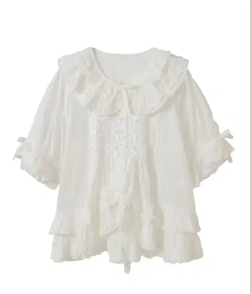 핑크하우스 2025 볼레로풍 오버 블라우스