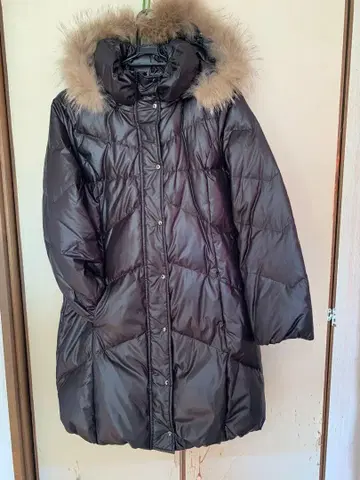 ALPHA CUBIC 퍼 포함 롱 다운 자켓