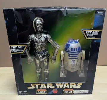 스타 워즈 C-3PO & R2-D2 음성 발광 기믹 포함 피규어