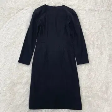 노카라 원피스 M 블랙 울 혼방 세레모니 졸업식 입학식