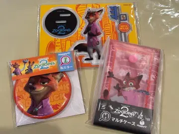 주토피아2 HAPPY 복권 G상 H상 I상 닉 3종 세트