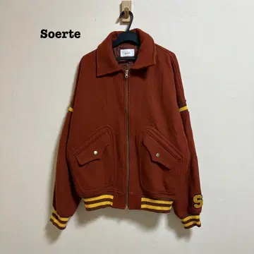 완판템 soerte 스탠드 카라 스타디움 자켓 바시티 자켓