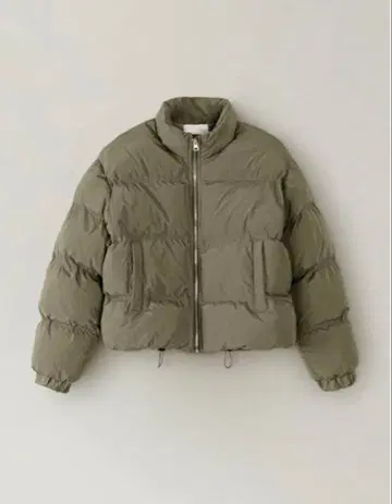 오오토로 ohotoro 크롭 다운 점퍼