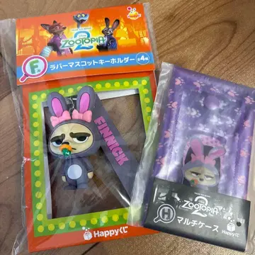 주토피아2 해피 복권 F상 러버 마스코트 키링 피닉