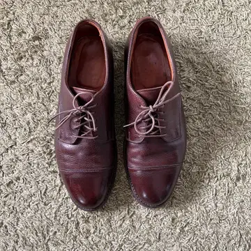 Alden 9572F 스트레이트 팁 브라운 7.5 C/E 미국제