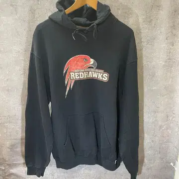 Russell Athletic reverse 블랙 후드티 L 사이즈
