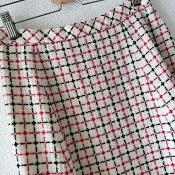 새상품급 TOCCA 토카 플레어 스커트 체크 S