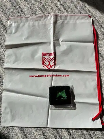 Bump of Chicken 비닐 복조리 새상품 리스트 밴드