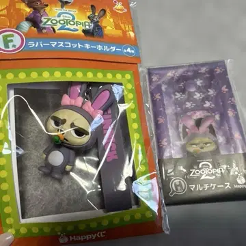 주토피아2 해피 복권 F상 러버 마스코트 키링 피닉