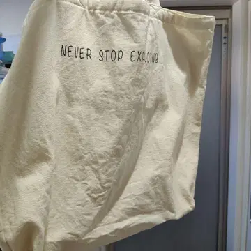 THE NORTH FACE 토트백 100% 오가닉 코튼