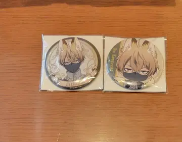 도겐안키 핸즈 페어 캔뱃지 세트 등신 SD 진로우 코우고자키