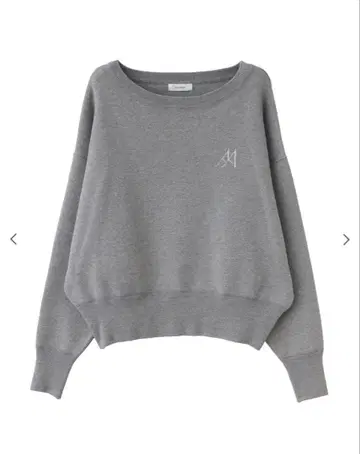 [ 새상품급 ] Aimeine 에메인 로고 니트 맨투맨