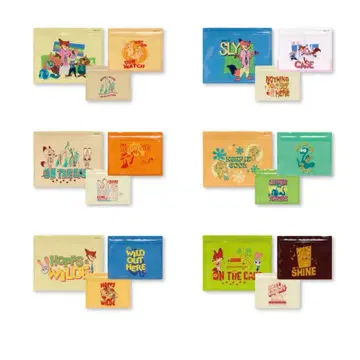 주토피아2 Happy 복권 지퍼백 전종 세트