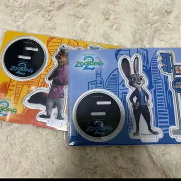 주토피아 2 닉 제일복권 G상 아크릴 스탠드 프롭스 아크릴 스탠드