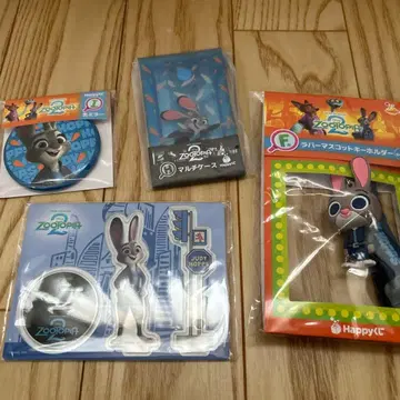 주토피아2 해피 복권 주디 세트 3종