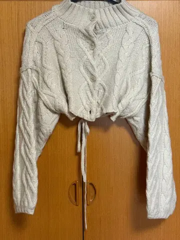 Kastane 숏 케이블 니트