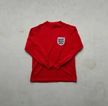 England 긴팔 T셔츠 엠블럼 포함