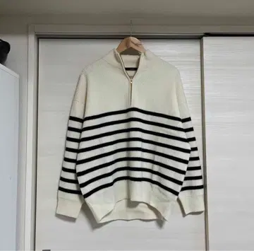 FRAMeWORK 프레임워크 립 보더 집업 풀오버