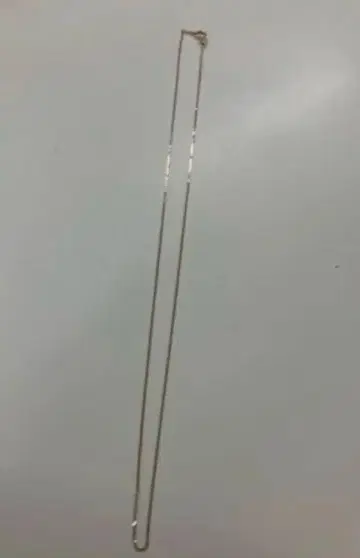 미사용 새상품 속이 빈 목걸이 핑크 골드 | 구하기 어려움 최종 가격