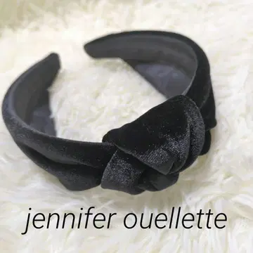 [ 새상품급 ] 제니퍼 오렛 벨로아 머리띠 벨벳 터번