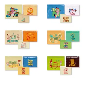 해피 복권 주토피아2 지퍼백 전종 세트