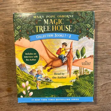 MAGIC TREEHOUSE 오디오북 CD 1번째 분실 2-5번째 동봉