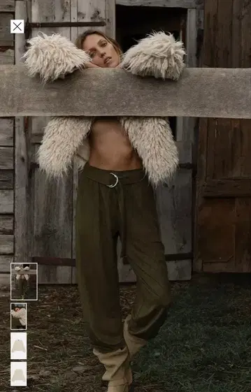 이번 시즌 신상품 ZARA 자라 프린지 니트 코트 가디건