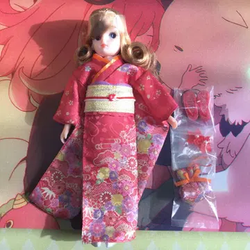 리카짱 홍 LD-30 kimono