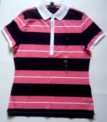 타미힐피거 골프 여성용 반팔 피케 셔츠 L 사이즈