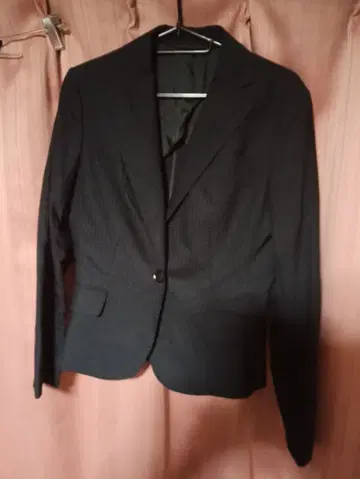 the suit company 블랙 스트라이프 비즈니스 자켓