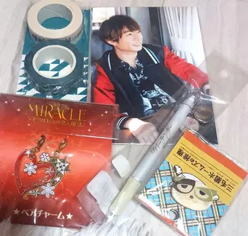 미개봉 새상품 아라시 아이바 마사키 미라클 바텐더 굿즈 묶음 판매