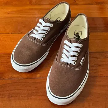 새상품급 VANS 오센틱 브라운 US 10 JP 28cm US 모델