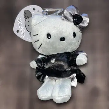 헬로키티 엔젤 마스코트 키링 그레이