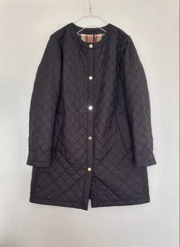 매킨토시 런던 퀼팅 코트 노카라 40