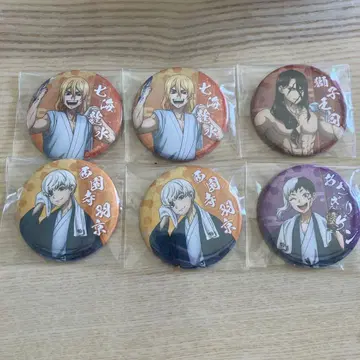 닥터 스톤 극락탕 등신 캔뱃지 세트 Q