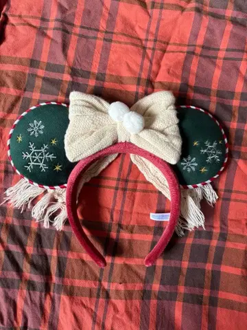 디즈니랜드 머리띠 미니 크리스마스 2025