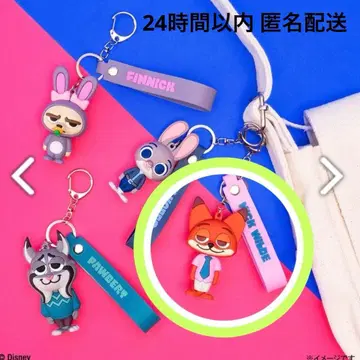 주토피아2 해피 복권 / F상 러버 마스코트 키링 닉