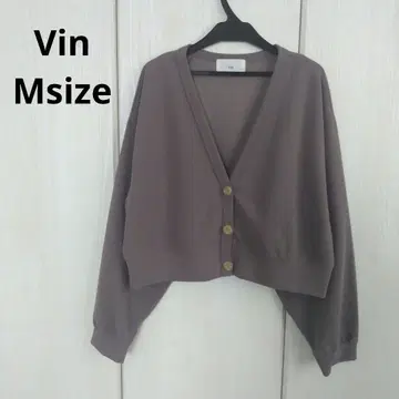 Vin 일본제 숏 기장 가디건 M 사이즈