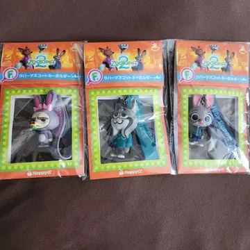 주토피아2 러버 마스코트 키링