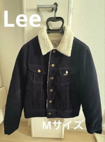 리 속기모 옷깃 보아 코듀로이 보아 자켓